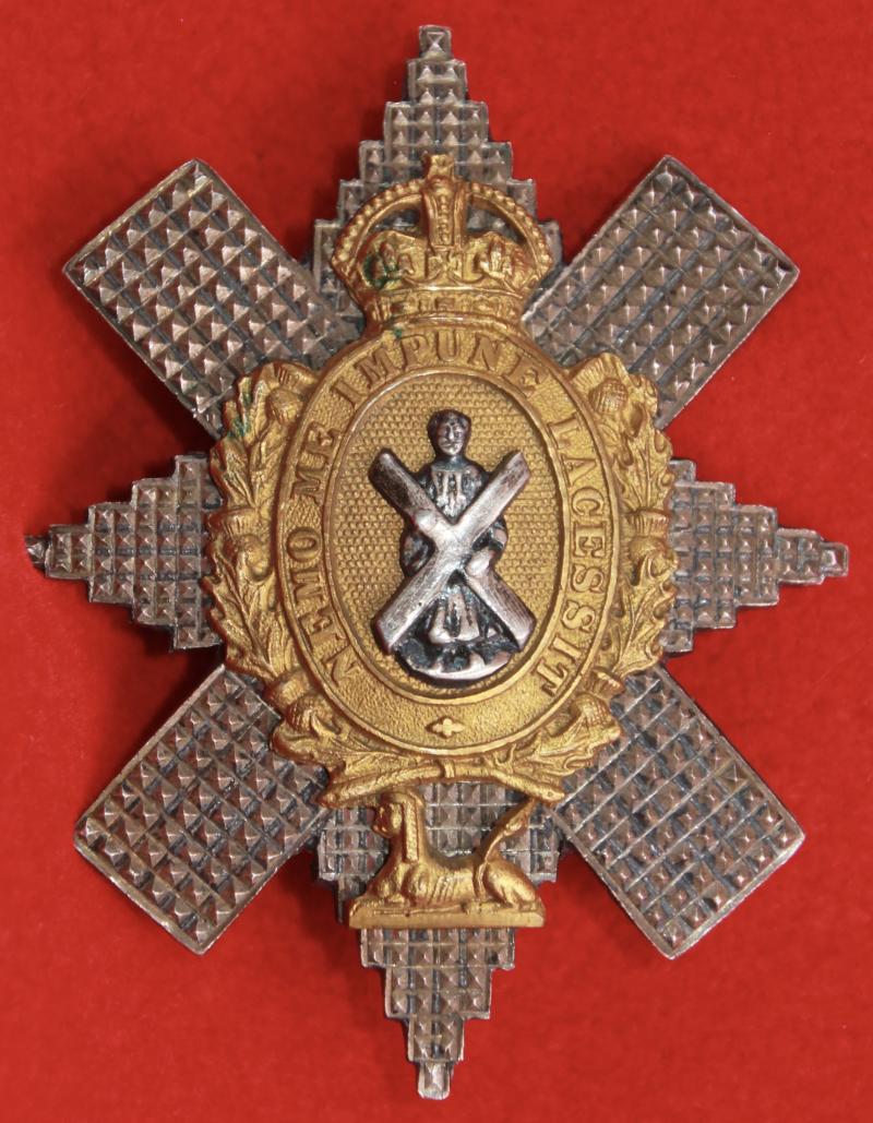 BW Officer's Glengarry Badge