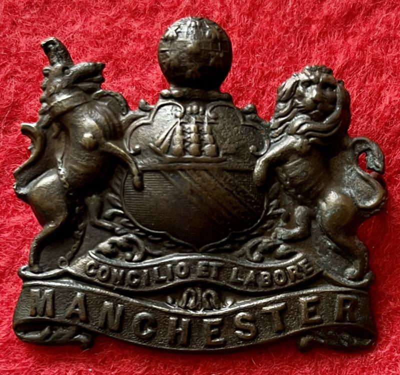 Manchester Pals Cap Badge