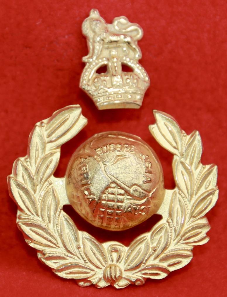 RM Officer's Cap Badge