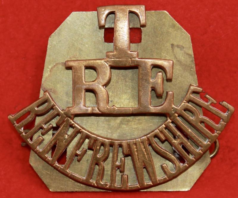T/RE/Renfrewshire Shoulder Title