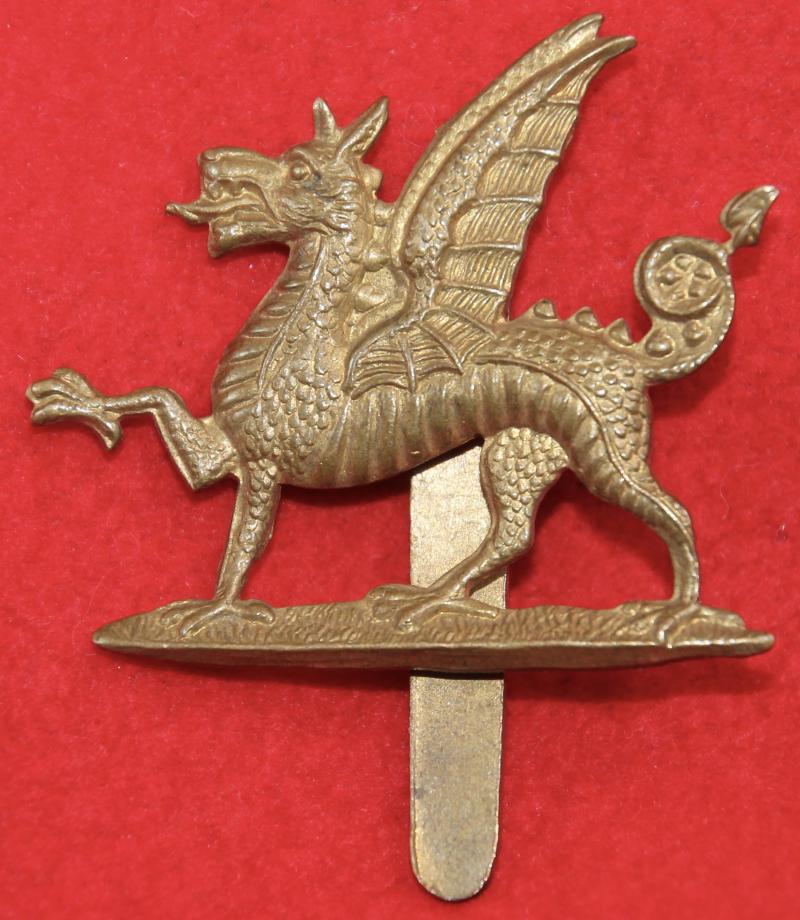 1st Monmouth Cap Badge