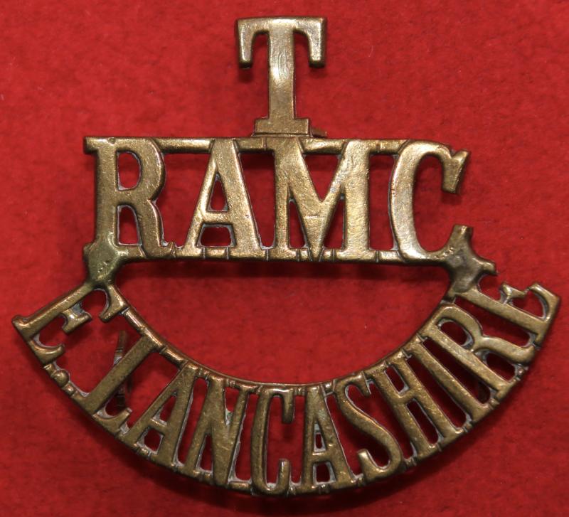 T/RAMC/E Lancashire Shoulder Title