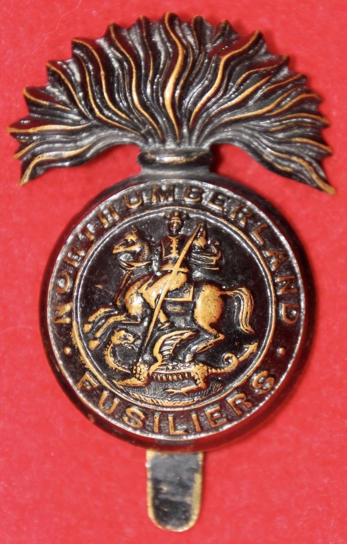 1st VB Northumberland Fusiliers Cap Badge