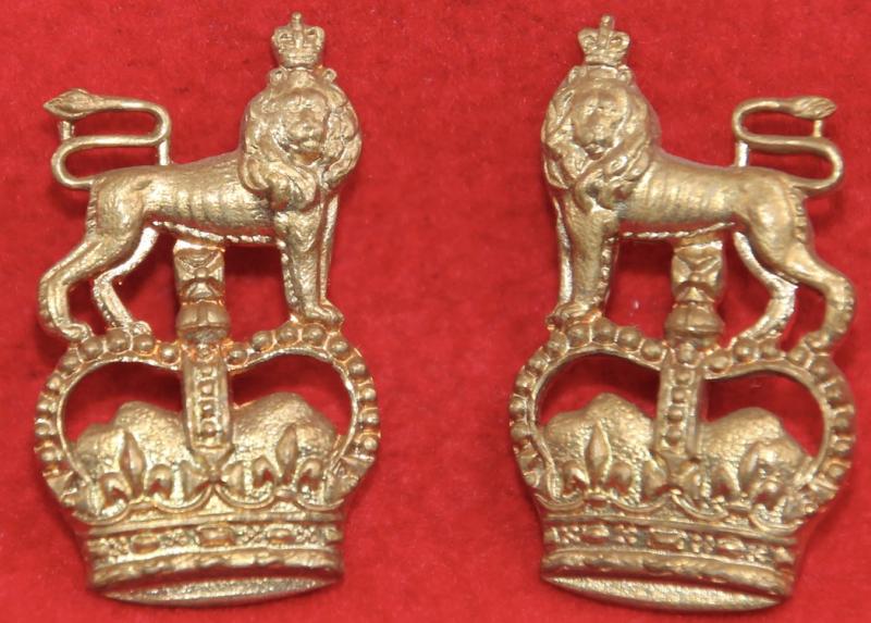 RWK Post-1952 Collar Badges
