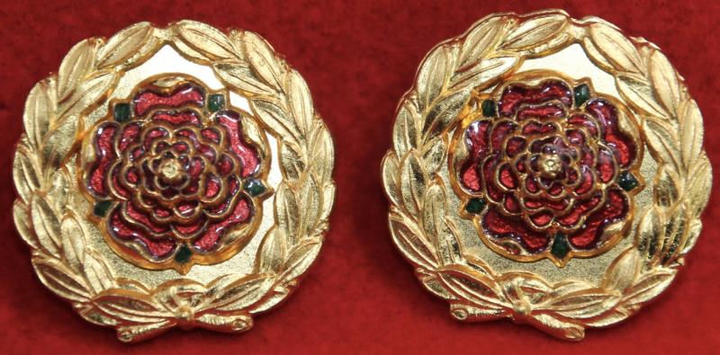 R Hants Regt Officer's Collar Badges