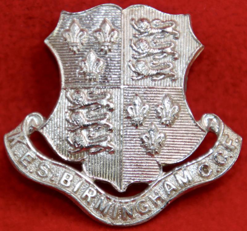 KES B'ham CCF Cap Badge