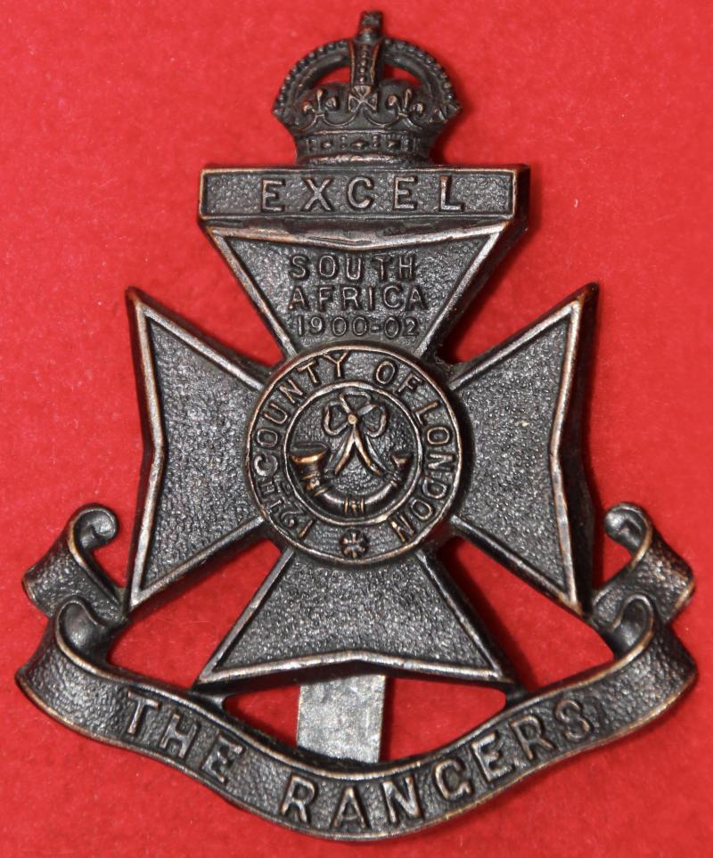 12th London Cap Badge