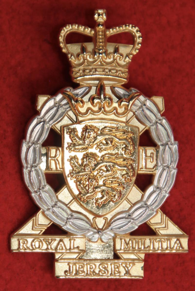 Jersey (Royal Engineers) Militia Cap Badge