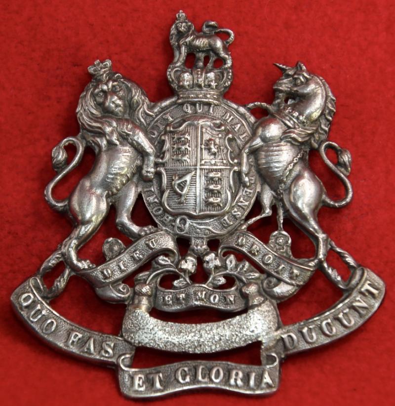 RE (Vols) Officer's Bino Case Badge