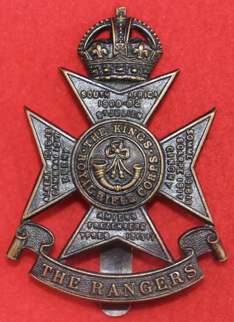 12th London Cap Badge