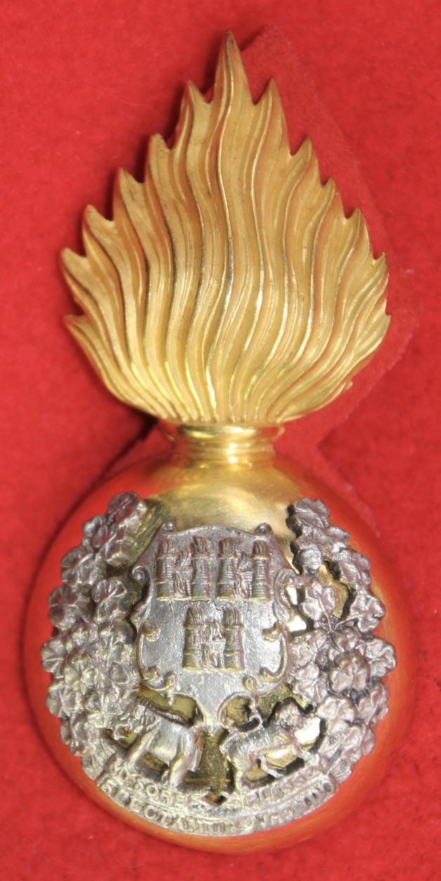 RDF Officer's Glengarry Badge