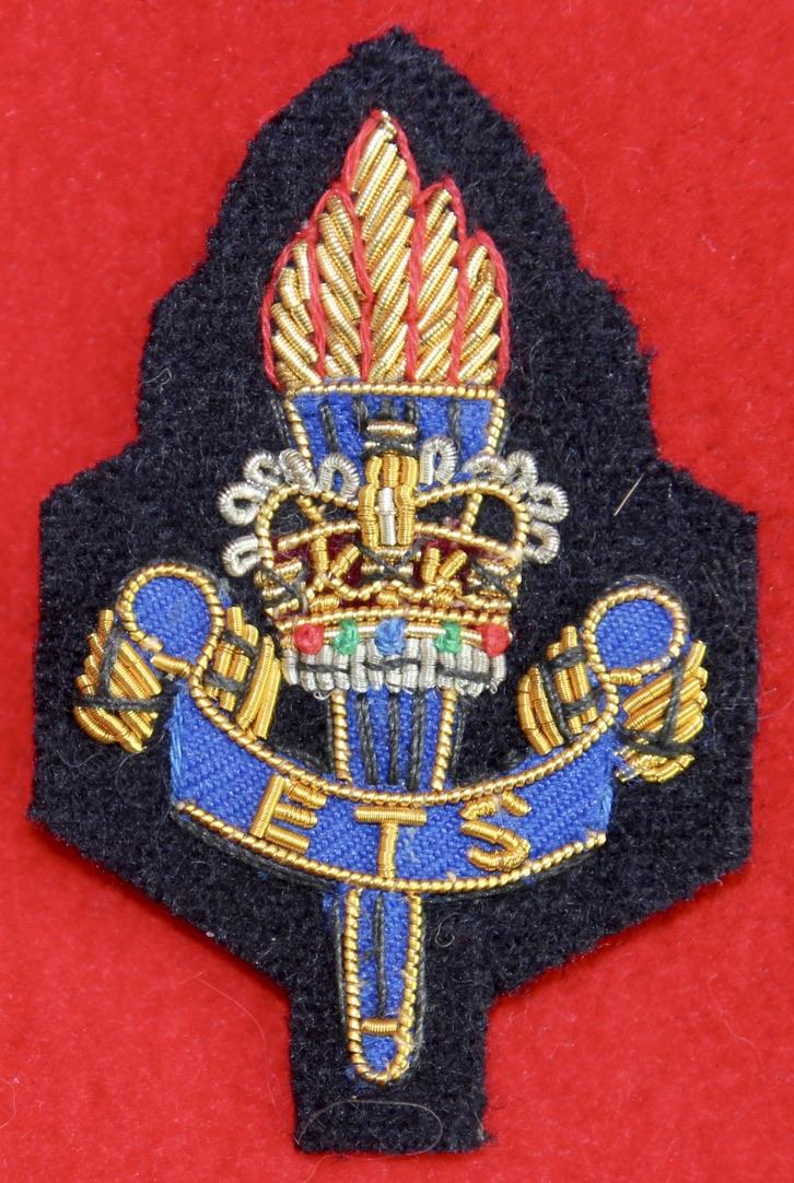 ETS Officer's Cap Badge