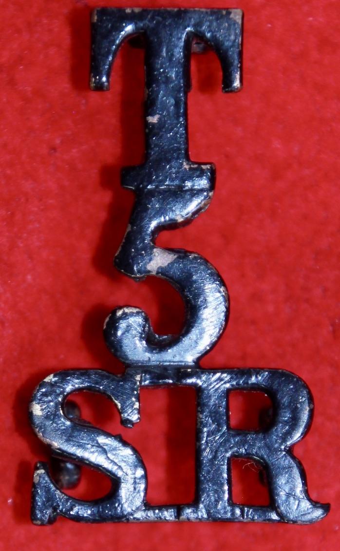 T/5/SR Shoulder Title