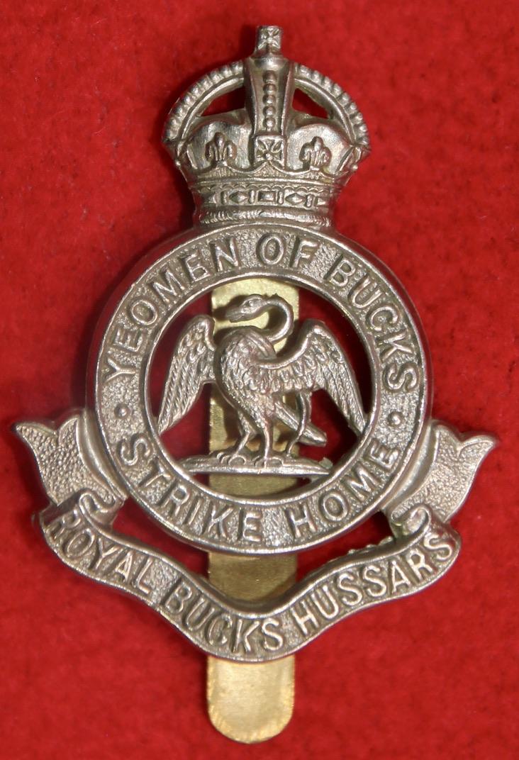 Royal Bucks Hussars Cap Badge