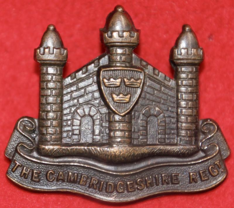 Cambs Regt OSD Cap Badge