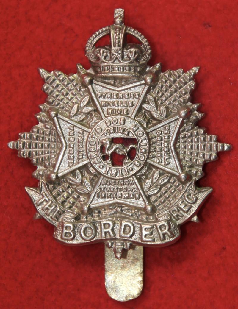 Edwardian Border Regt Cap Badge