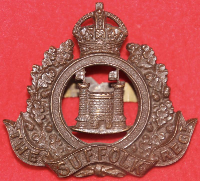 4th/5th Suffolk Regt OSD Cap Badge