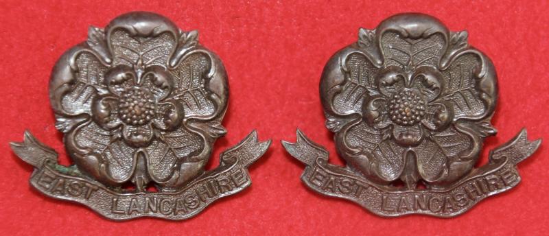 E Lancs OSD Collar Badges