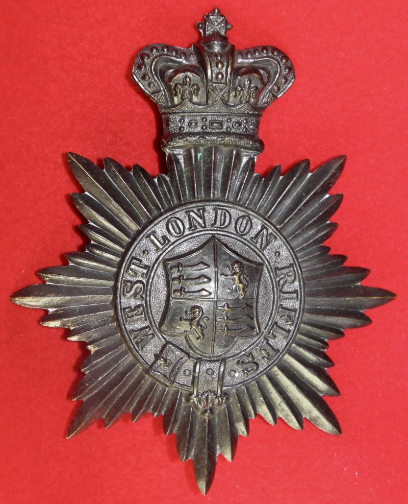 4th Middlesex RV Shako Plate