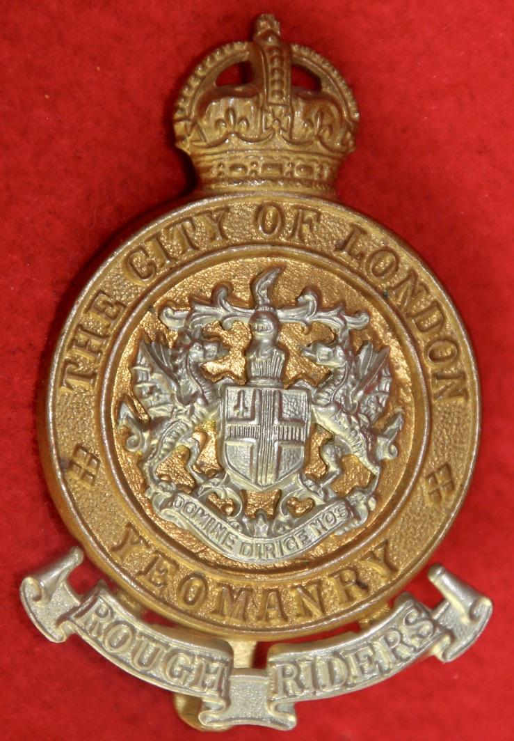 Rough Riders Cap Badge