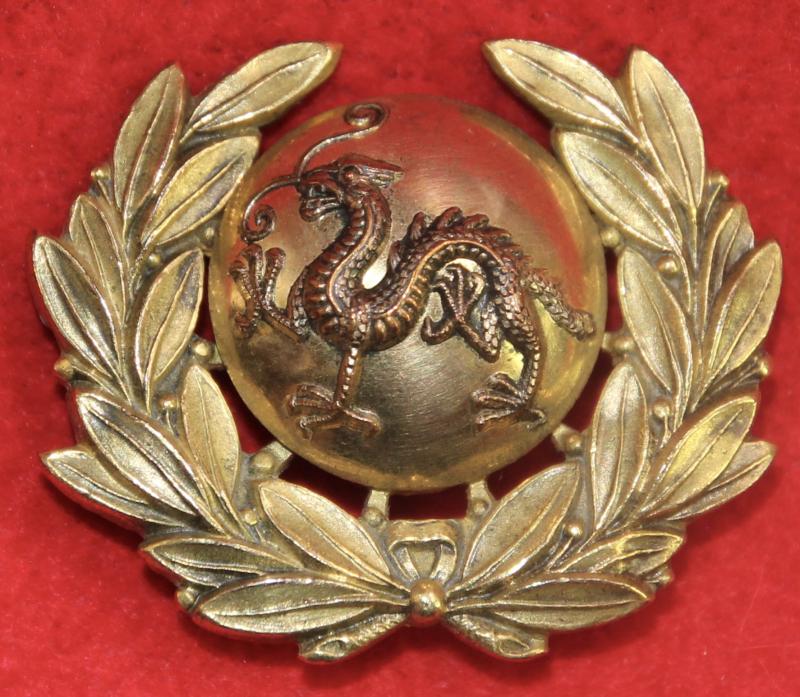 Border Regt (Militia) Officer's Collar Badge