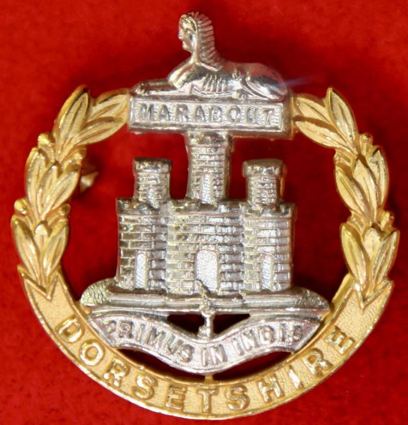 Dorsetshire Regt Officer's Cap Badge