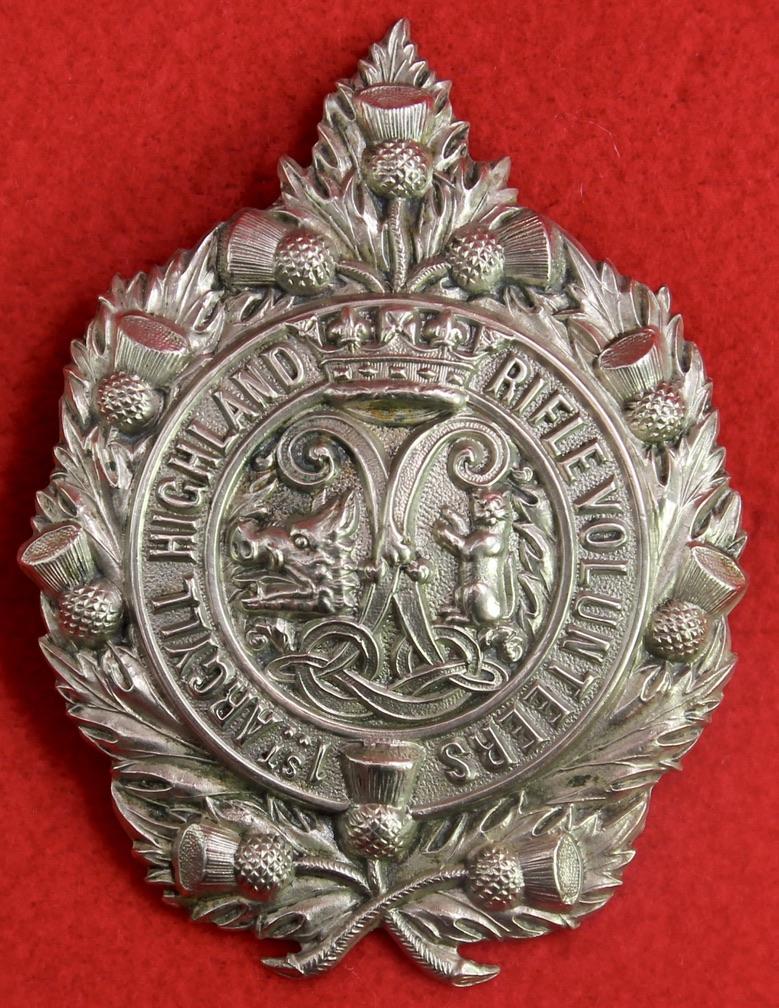 1st Argyll Highland RV Glengarry Badge
