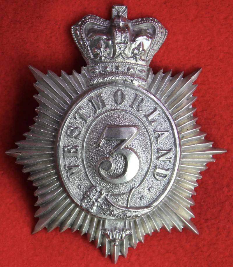 3rd Westmorland RV Shako Plate