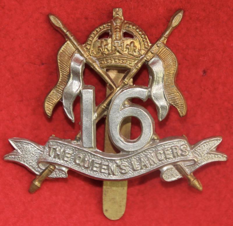 16th/5th Lancers Cap Badge