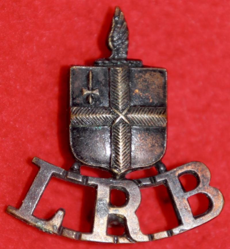 LRB FS Cap Badge