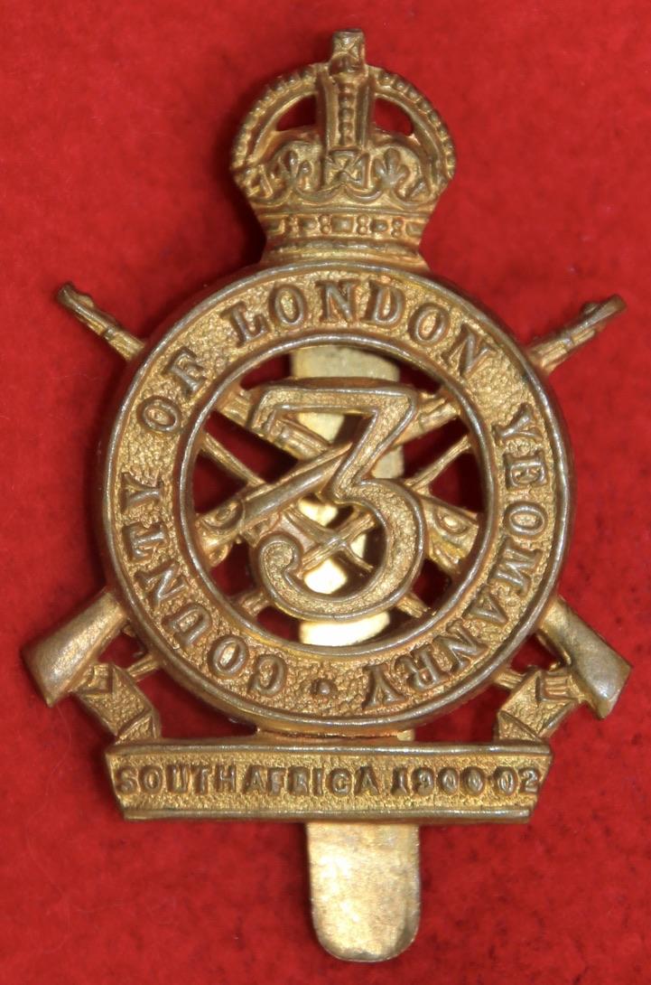 3rd CLY Cap Badge