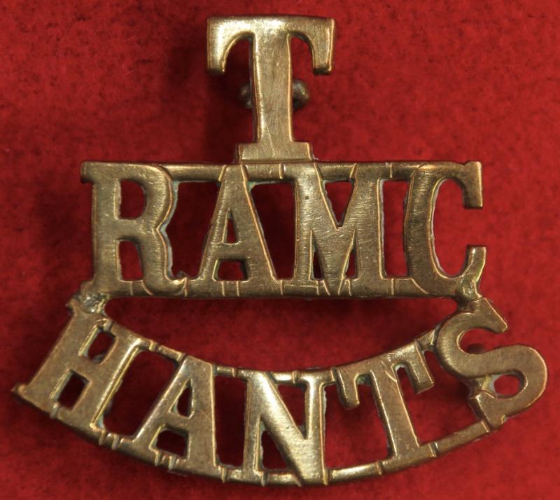 T/RAMC/Hants Shoulder Title