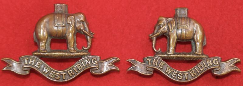 West Riding OSD Collar Badges