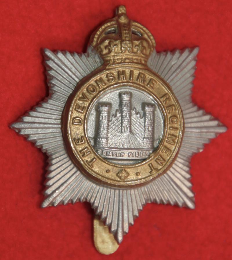 Devonshire Regt Cap Badge