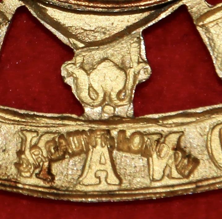 RAOC Officer's Cap Badge