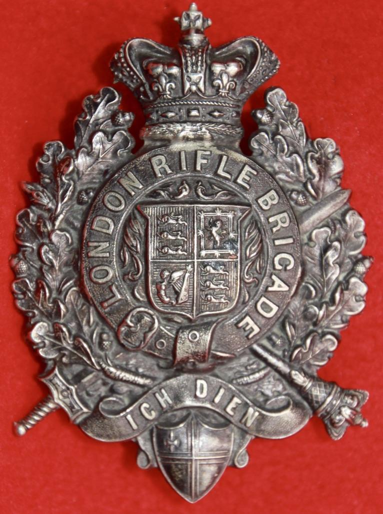 LRB Officer's Glengarry Badge