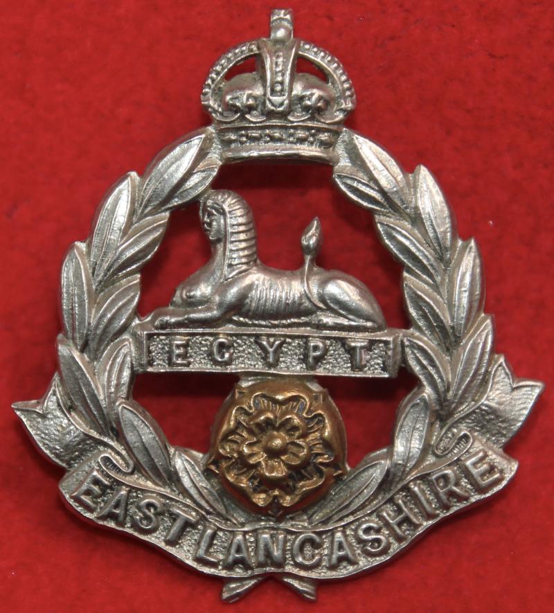 E Lancs Cap Badge