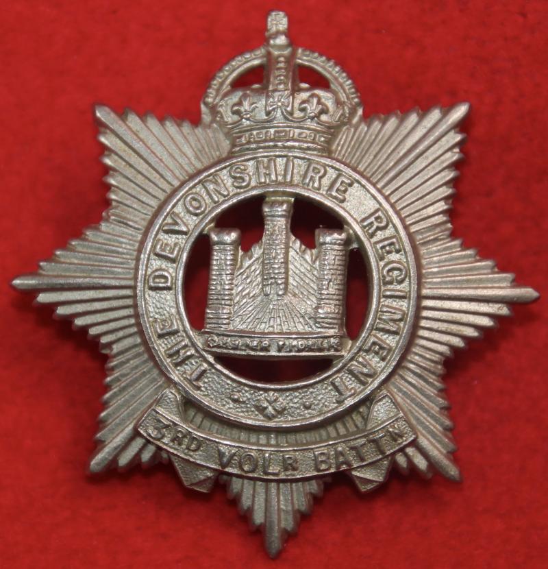 3rd VB Devons Cap Badge