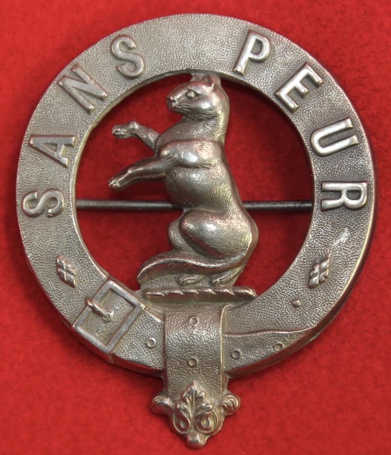 5th Seaforth Glengarry Badge