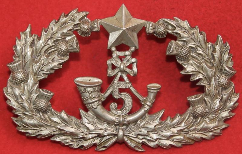 5th Cameronians Pouch Badge