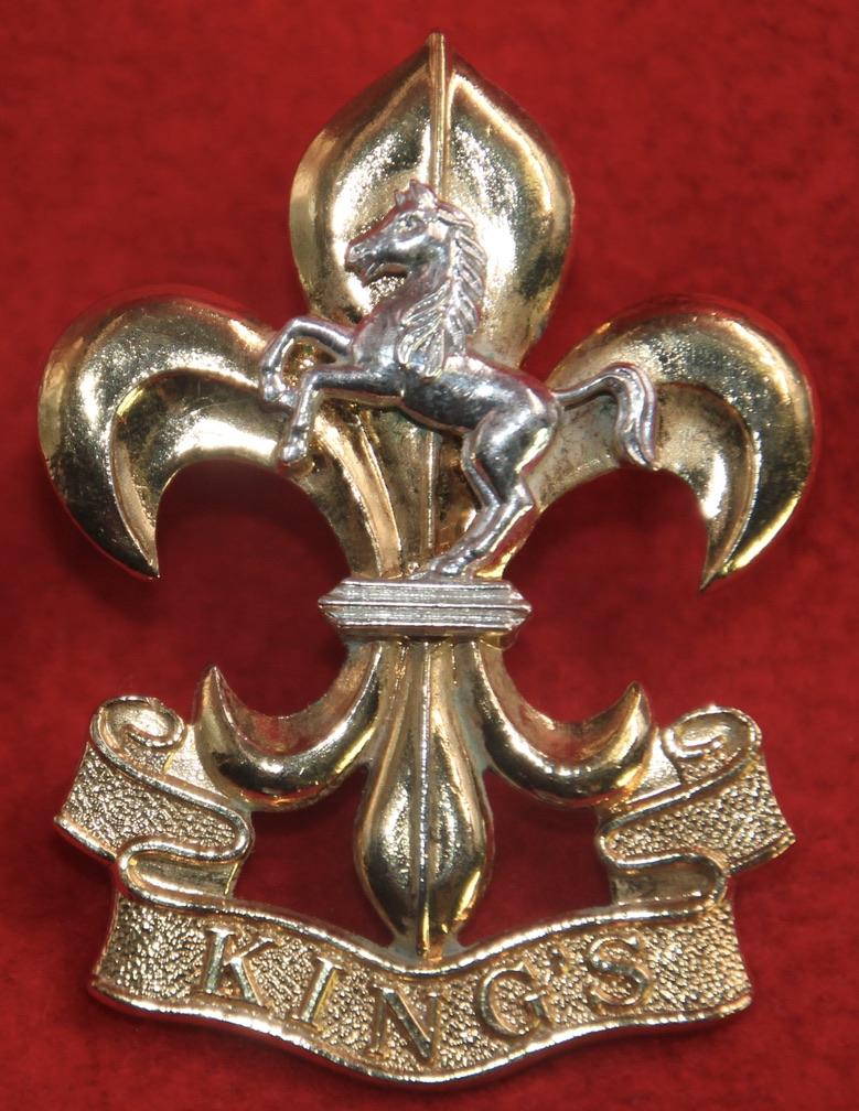 The King's Regt Cap Badge