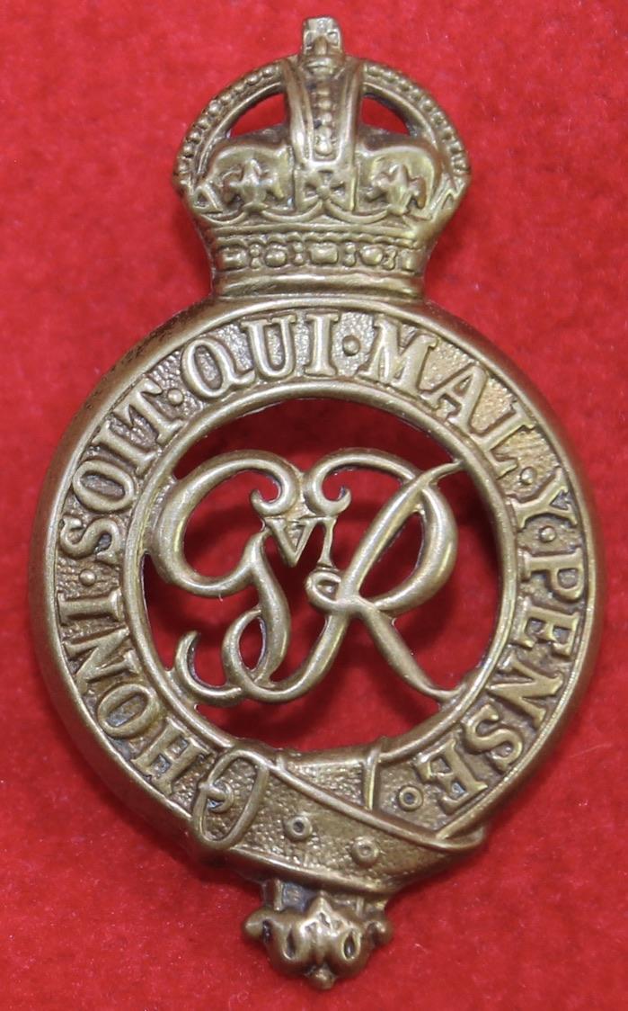 Household Cavalry G6th Cap Badge