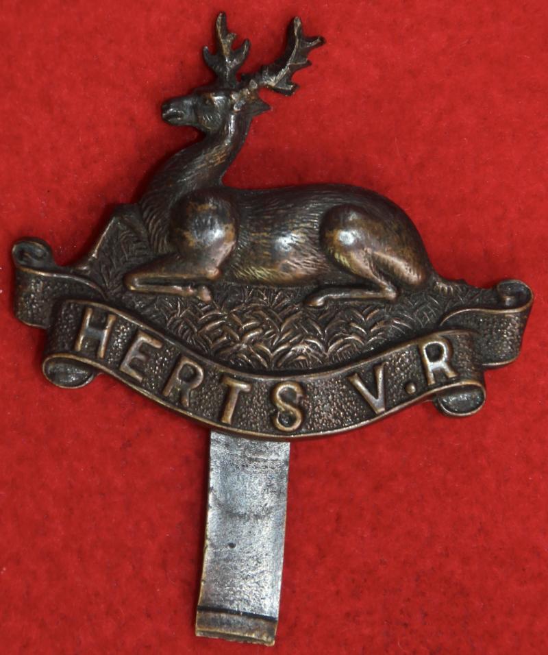Herts VR Cap Badge