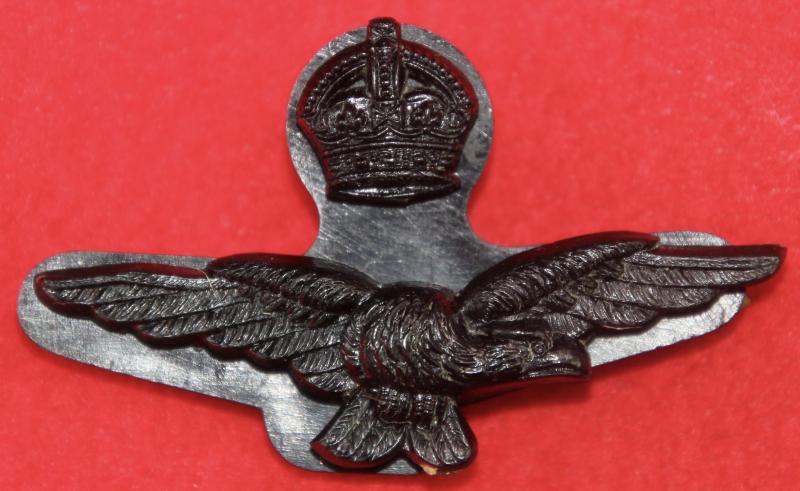 RAF Plastic Cap Badge
