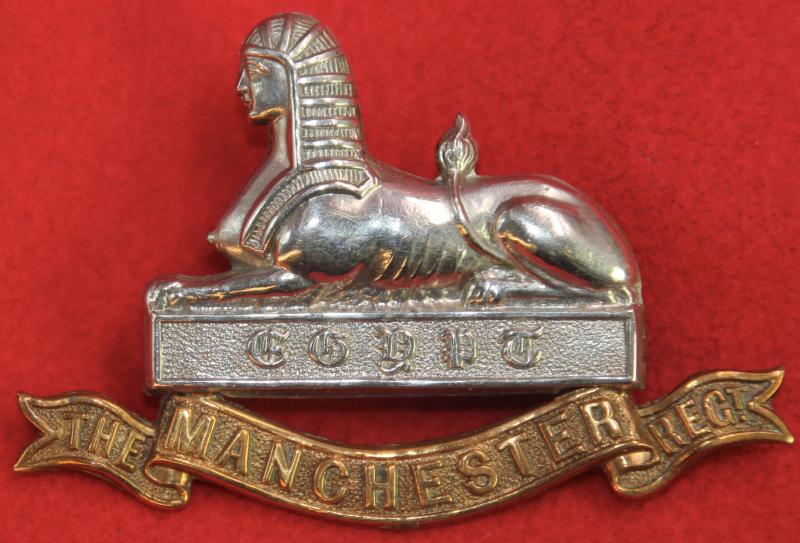 Manchester Regt WO's Cap Badge