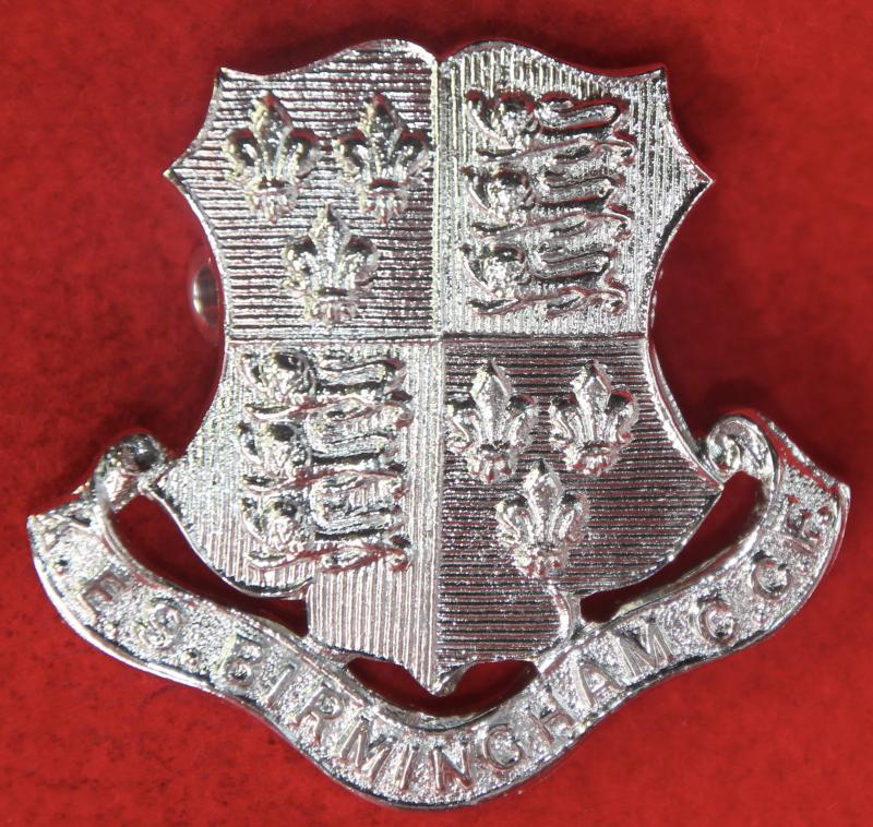 Anodised KES B'ham CCF Cap Badge