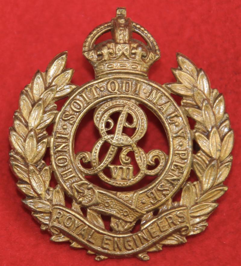 RE Ed7th Cap Badge