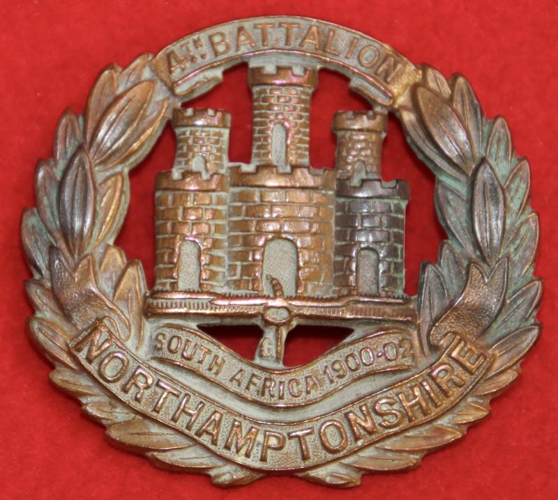 4th Northants OSD Collar Badge
