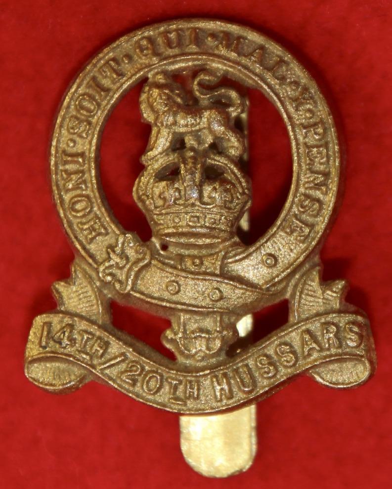 14th/20th Hussars Cap Badge