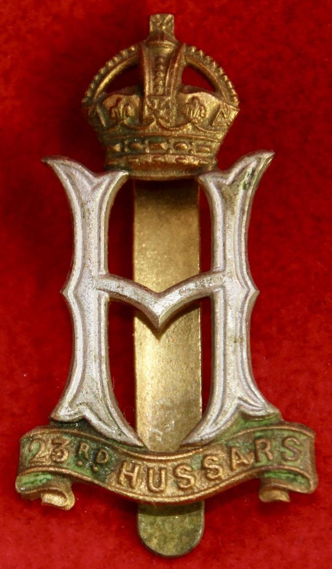 23rd Hussars Cap Badge